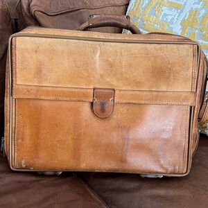 Vintage Leather Hartmann Carry-on